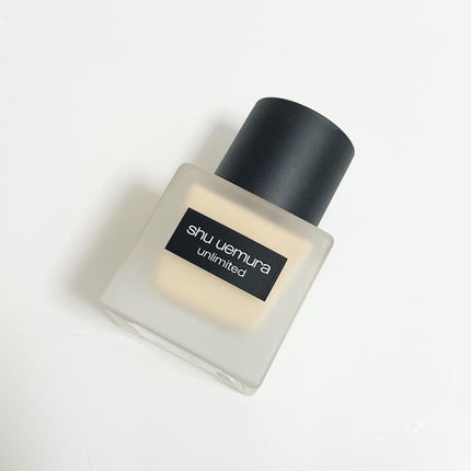 (旧)アンリミテッド ラスティング フルイド/shu uemura/リキッドファンデーションを使ったクチコミ(1枚目)