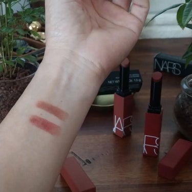 パワーマット リップスティック/NARS/口紅を使ったクチコミ（3枚目）