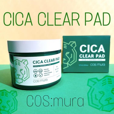 CICA CLEAR PAD/cos:mura/シートマスク・パックを使ったクチコミ（1枚目）