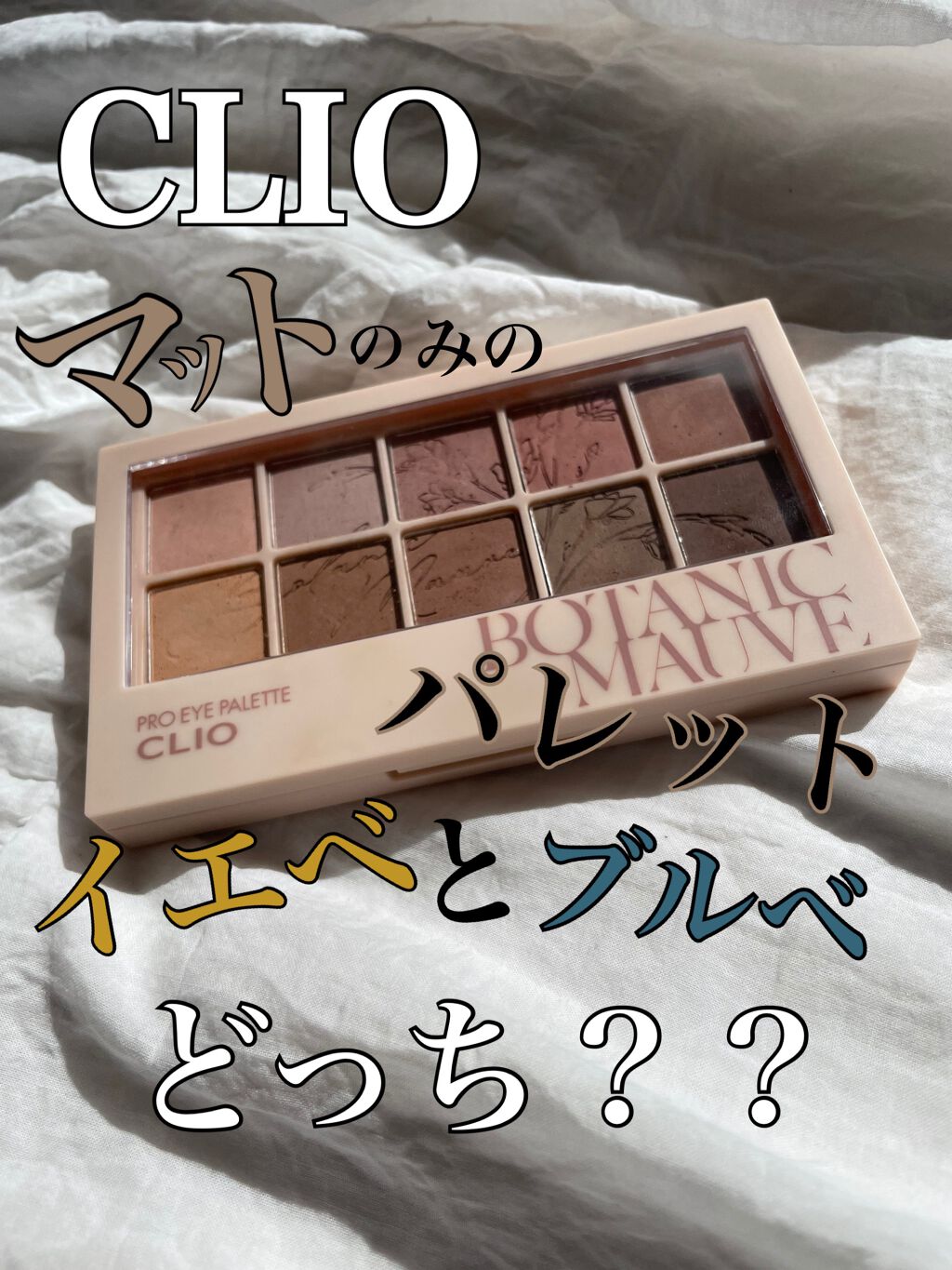 プロ アイ パレット/CLIO/アイシャドウパレットを使ったクチコミ(1枚目)