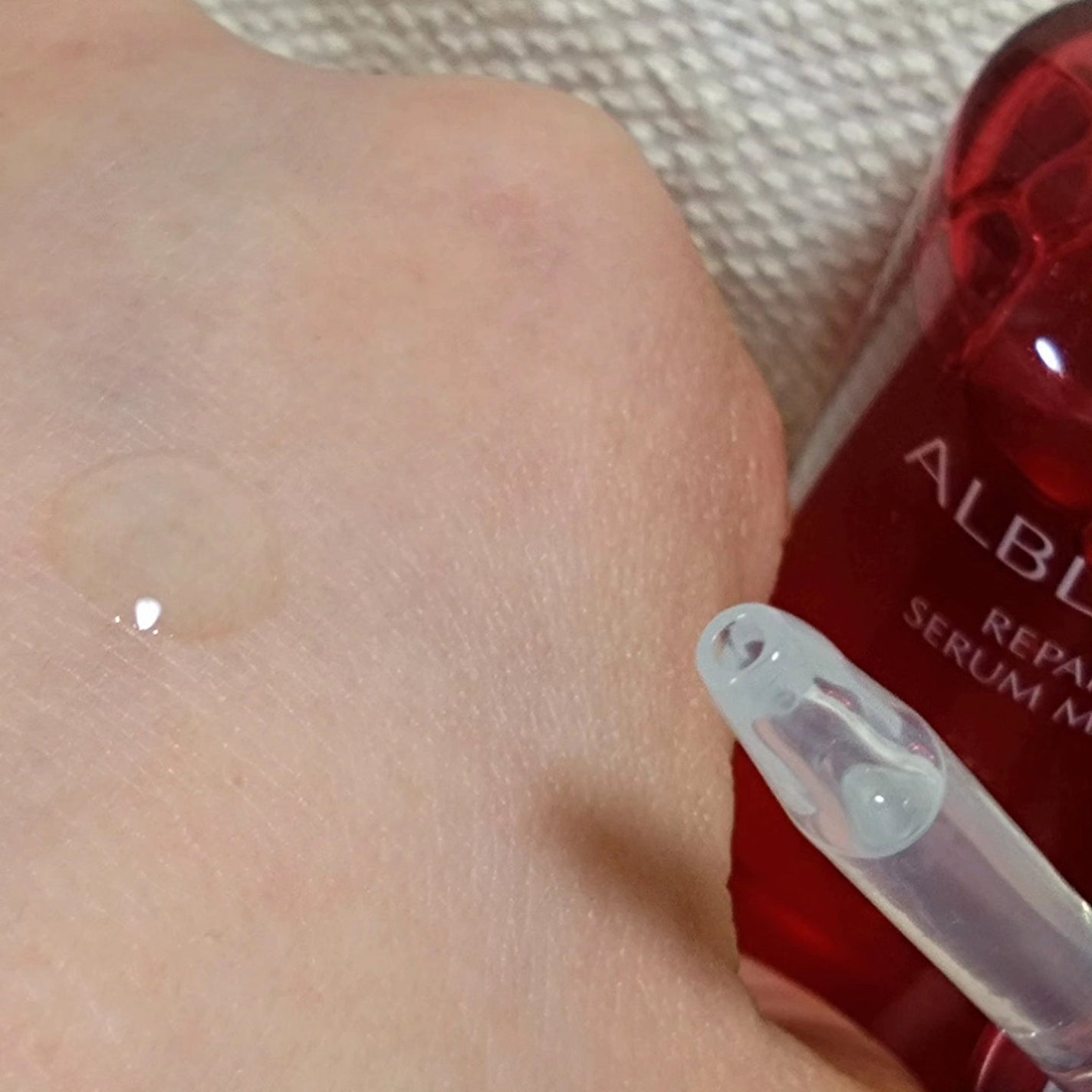 リペア セラムマスク/ALBLANC/美容液を使ったクチコミ(7枚目)