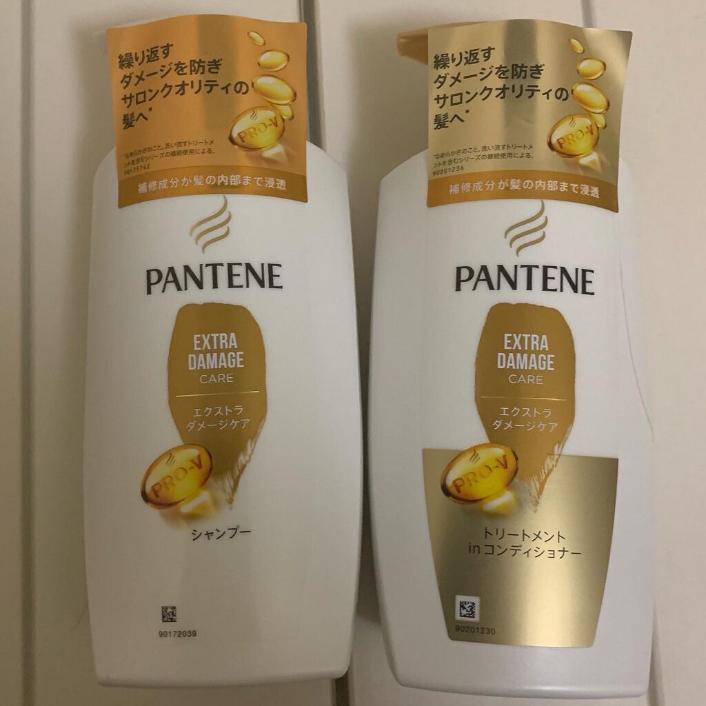 エクストラ ダメージケア シャンプー/トリートメント in コンディショナー/パンテーン/市販シャンプーを使ったクチコミ(1枚目)