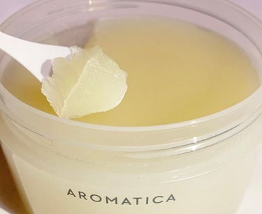 AROMATICA ローズマリー ソルトスクラブシャンプーのクチコミ「◇オレンジクレンジングシャーベット 
ビタミンC、βカロテンを豊富に含んだオレンジオイル配合🍊.....」（2枚目）