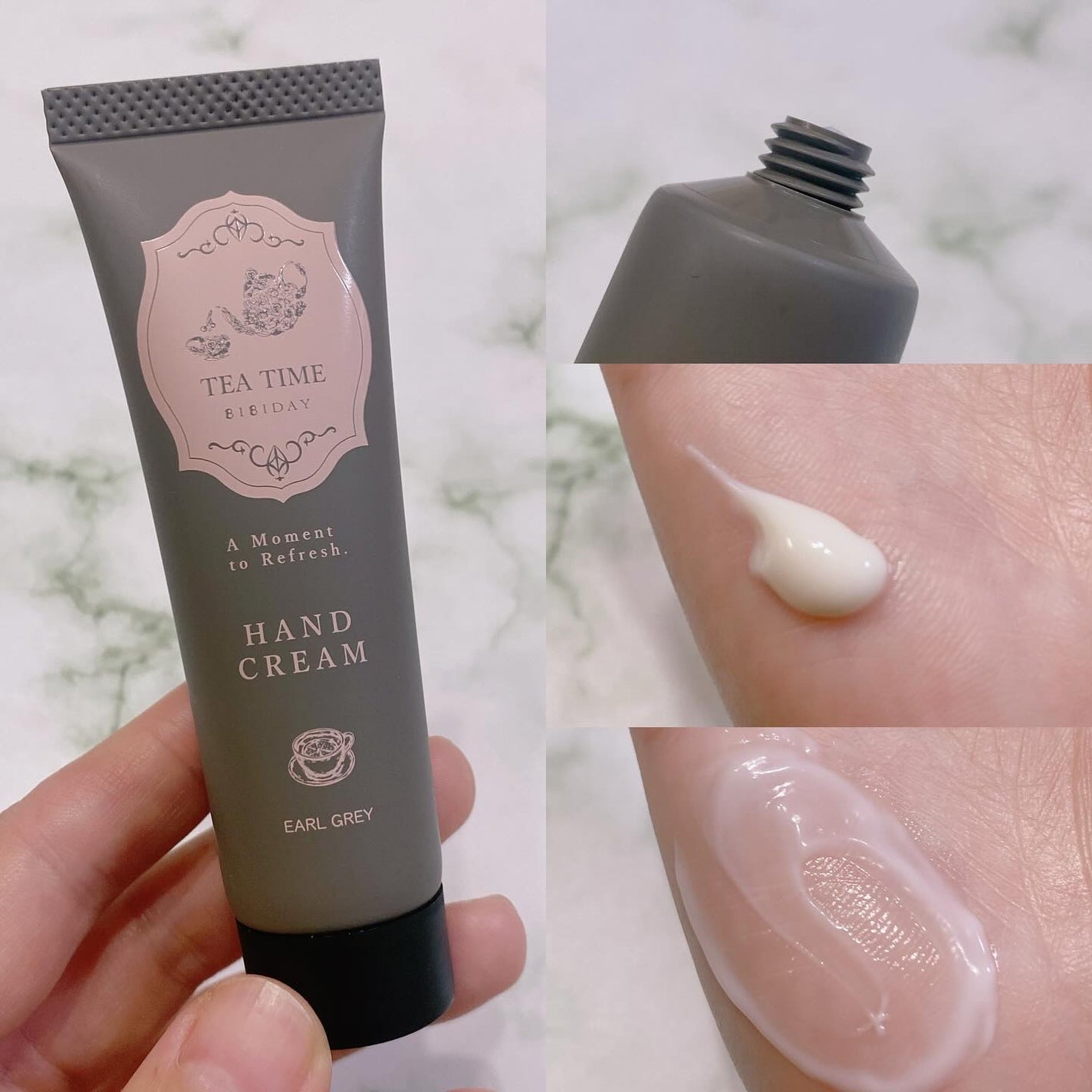 TEA TIME ハンドクリーム アールグレイの香り/BIBIDAY/ハンドクリームを使ったクチコミ(3枚目)