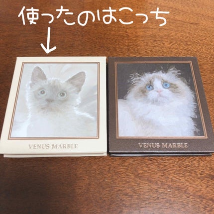 Venus Marble アイシャドウキャットシリーズ/Venus Marble/アイシャドウパレットを使ったクチコミ(3枚目)