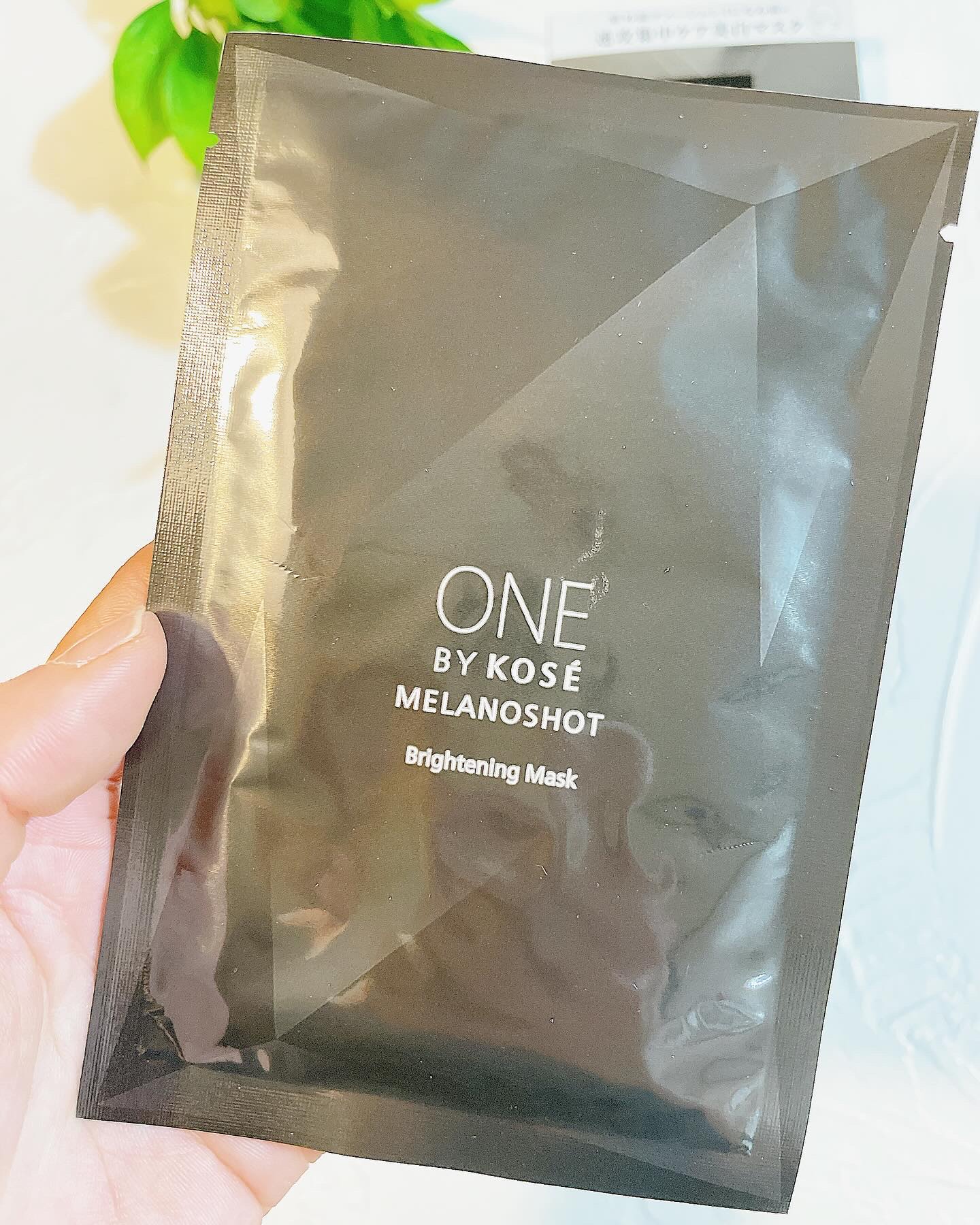 メラノショット W マスク/ONE BY KOSE/シートマスク・パックを使ったクチコミ（3枚目）