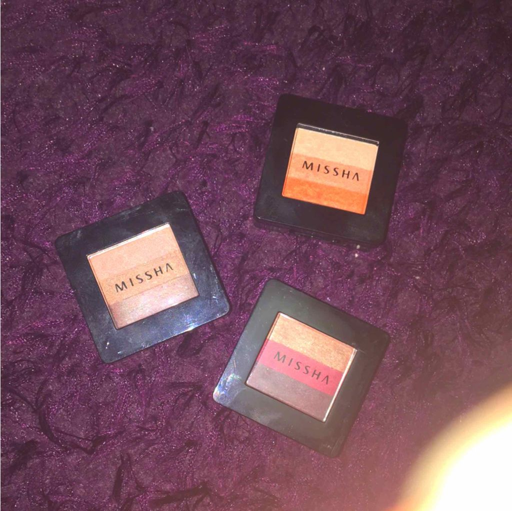 トリプルシャドウ/MISSHA/アイシャドウパレットを使ったクチコミ（1枚目）