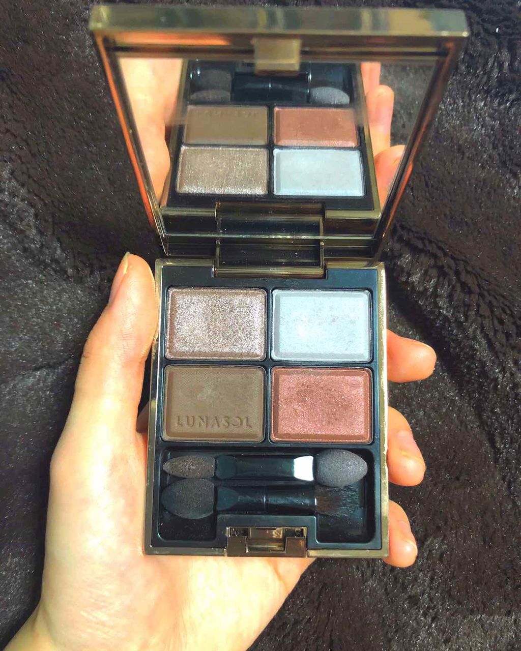 ニュアンスシェイドアイズ 01 Romantic Scene/LUNASOL/アイシャドウパレットを使ったクチコミ（1枚目）