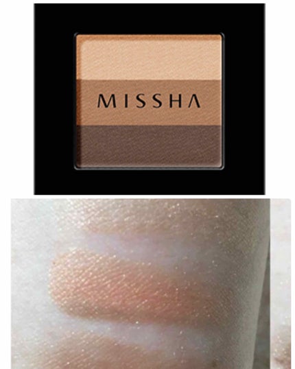 トリプルシャドウ/MISSHA/アイシャドウパレットを使ったクチコミ(2枚目)
