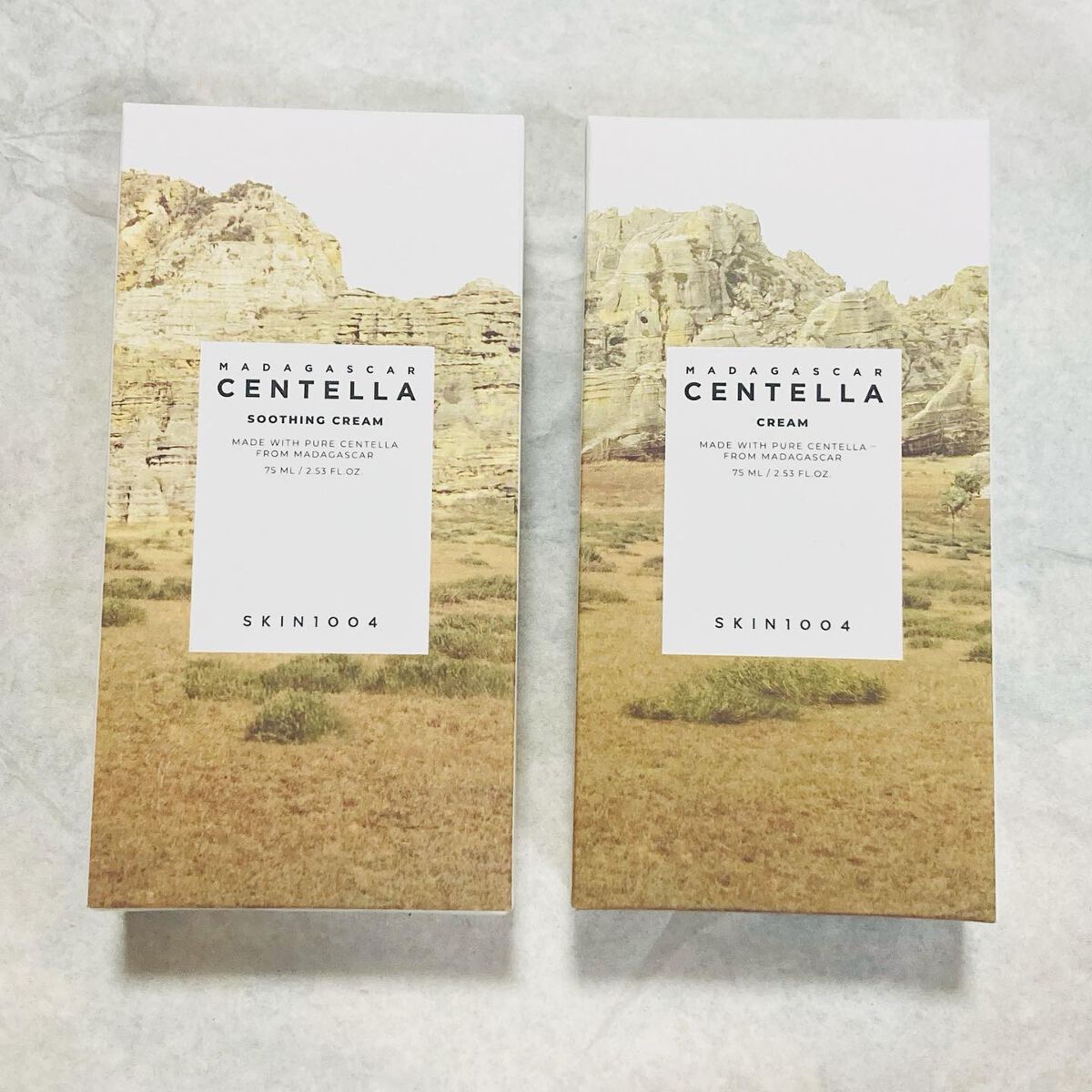 センテラ スージングクリーム/SKIN1004/フェイスクリームを使ったクチコミ(3枚目)