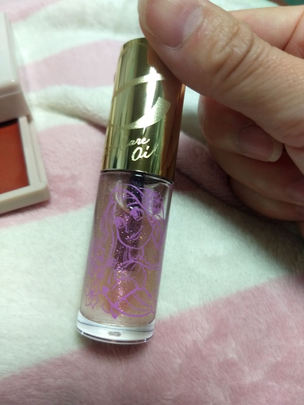 リップケアオイル/excel/リップグロスを使ったクチコミ（2枚目）