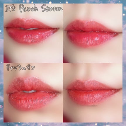 ピーチジェリーティント/ETUDE/口紅を使ったクチコミ(6枚目)