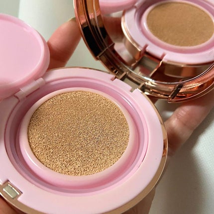 ピンクティーツリーカバークッション/APLIN/クッションファンデーションを使ったクチコミ(2枚目)