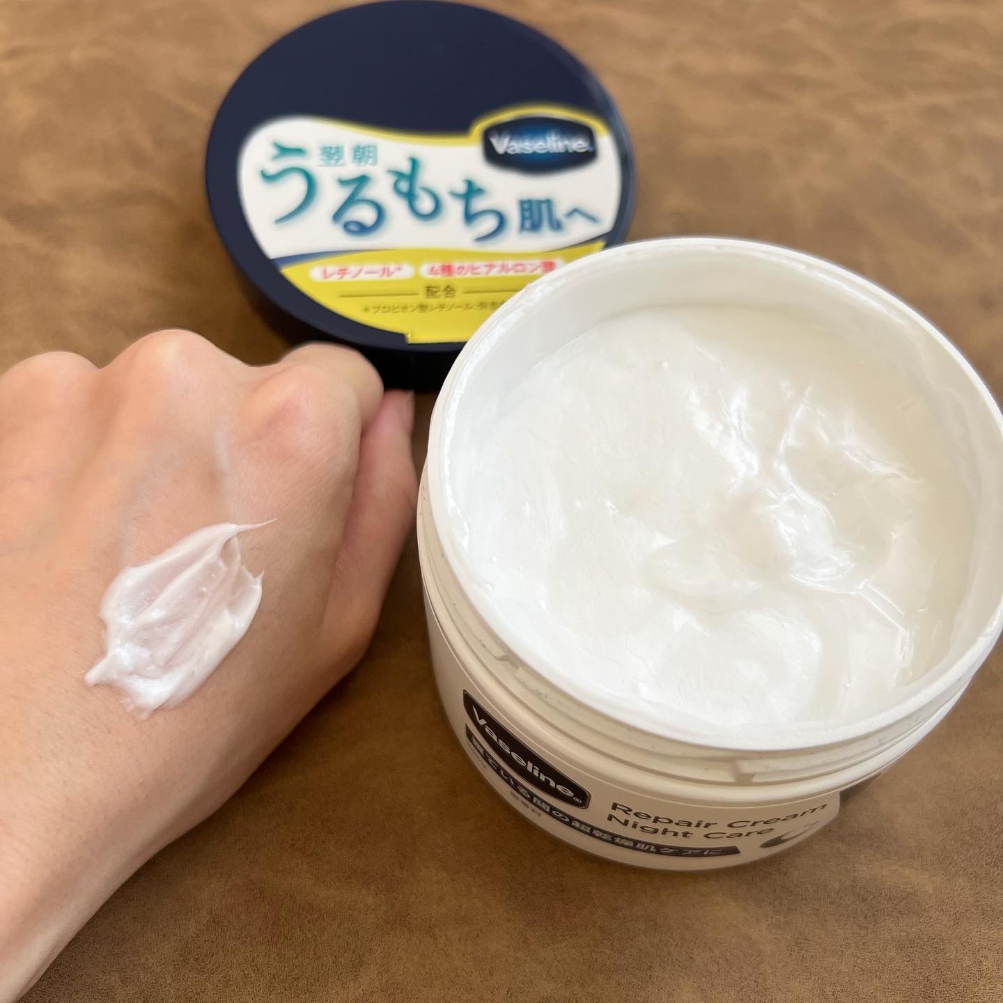 ヴァセリンリペアクリームナイトケア/ヴァセリン/ボディクリームを使ったクチコミ（3枚目）