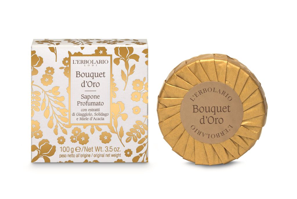 L'ERBOLARIO Bouquet d'Oro（ブーケ ドーロ）パフュームドソープ