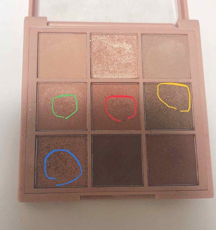 multi eye color palette/Cool barbie/アイシャドウパレットを使ったクチコミ(2枚目)