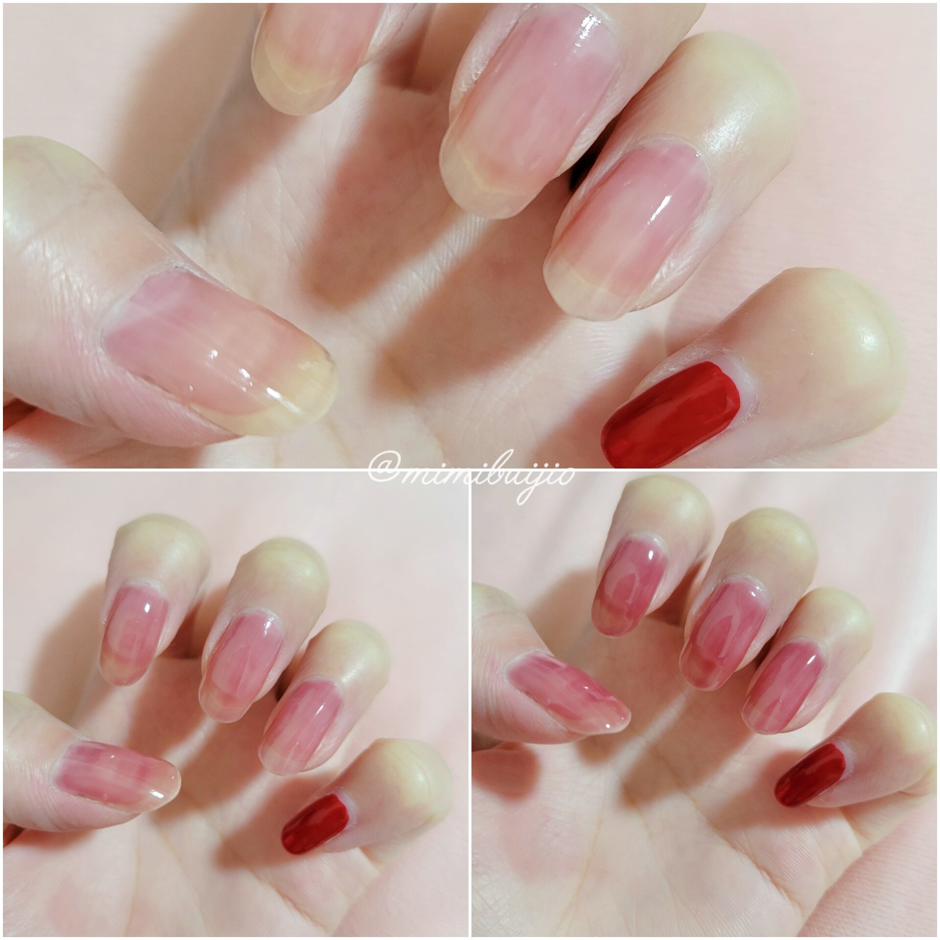 グロッシーコート/スキューズミー/オールインワンネイルを使ったクチコミ（2枚目）