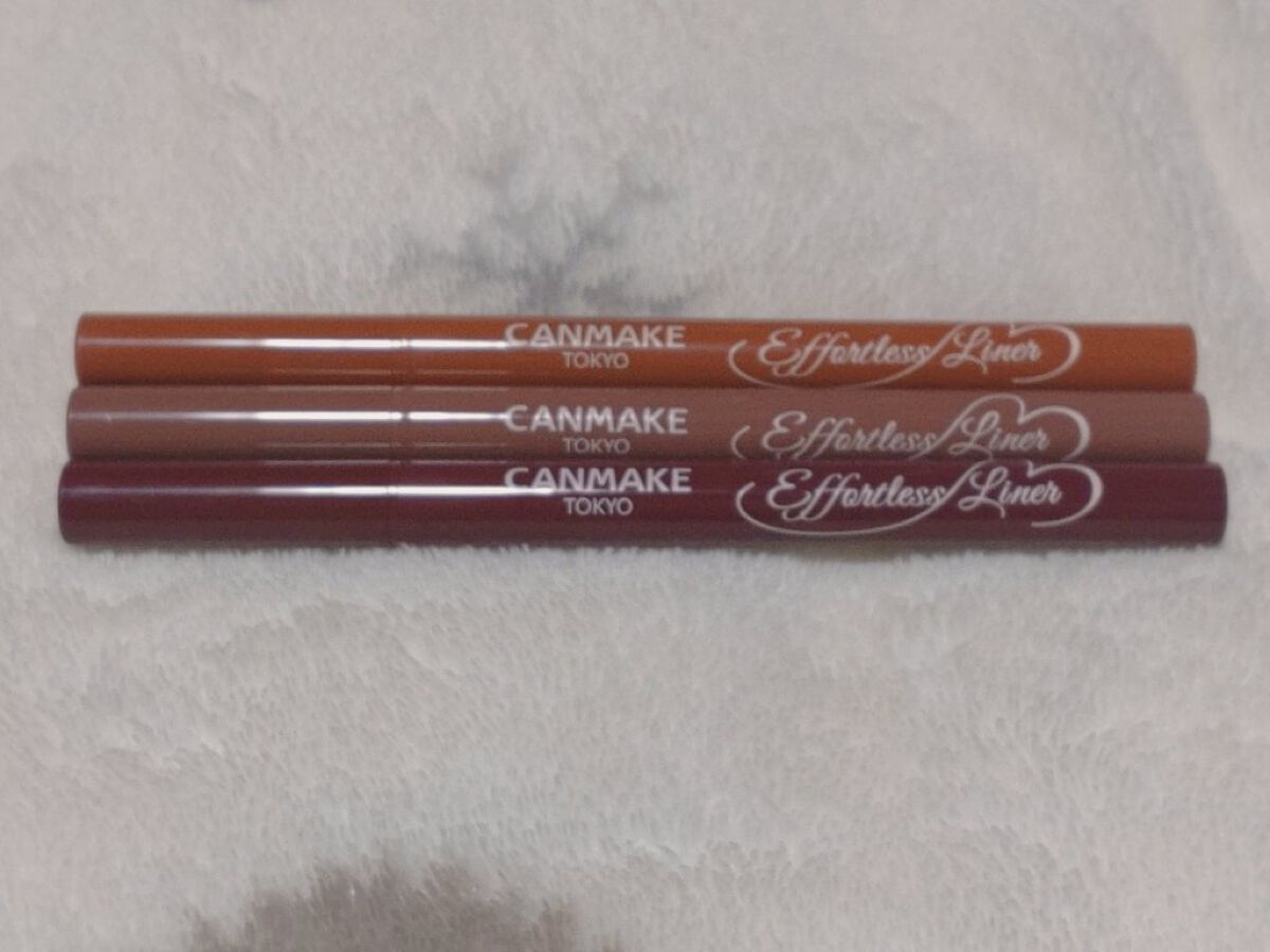 エフォートレスライナー/キャンメイク/リキッドアイライナーを使ったクチコミ（1枚目）