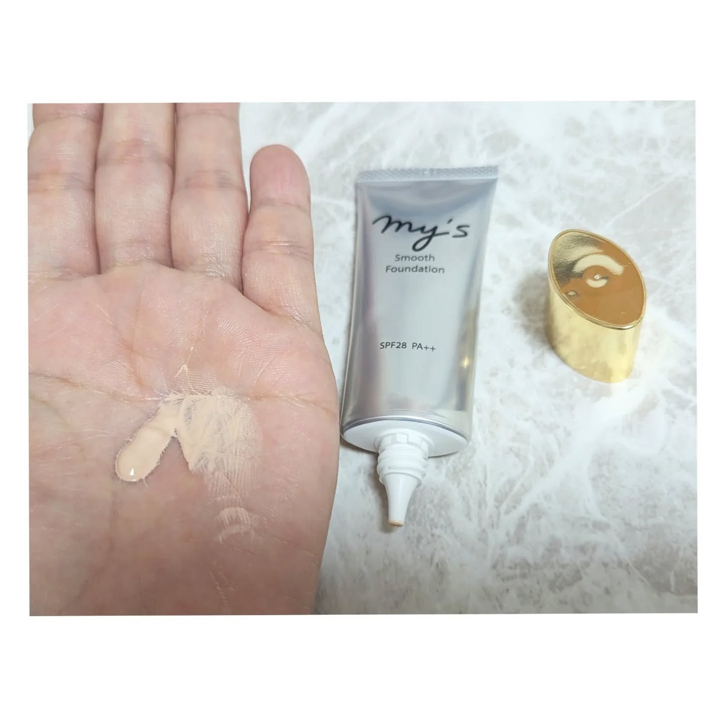 スムースファンデーション〈医薬部外品〉/my's/リキッドファンデーションを使ったクチコミ(3枚目)