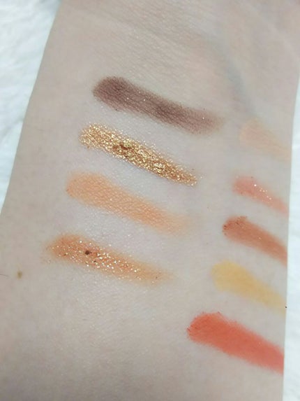 クォーツ 9色アイシャドウパレット(ドリームランドアイシャドウ)/ZEESEA/アイシャドウパレットを使ったクチコミ(5枚目)