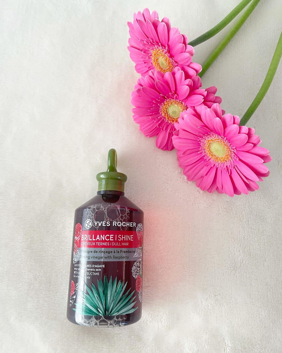 リンシングビネガー シルキーシャイン さらキララズベリー/イヴ・ロシェ/洗い流すヘアトリートメントを使ったクチコミ（1枚目）