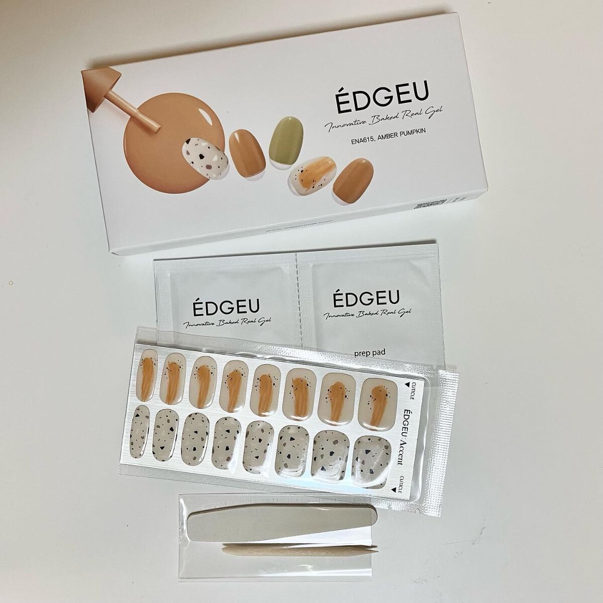 EDGEU ジェルネイルシール/EDGEU/ネイルシールを使ったクチコミ(2枚目)