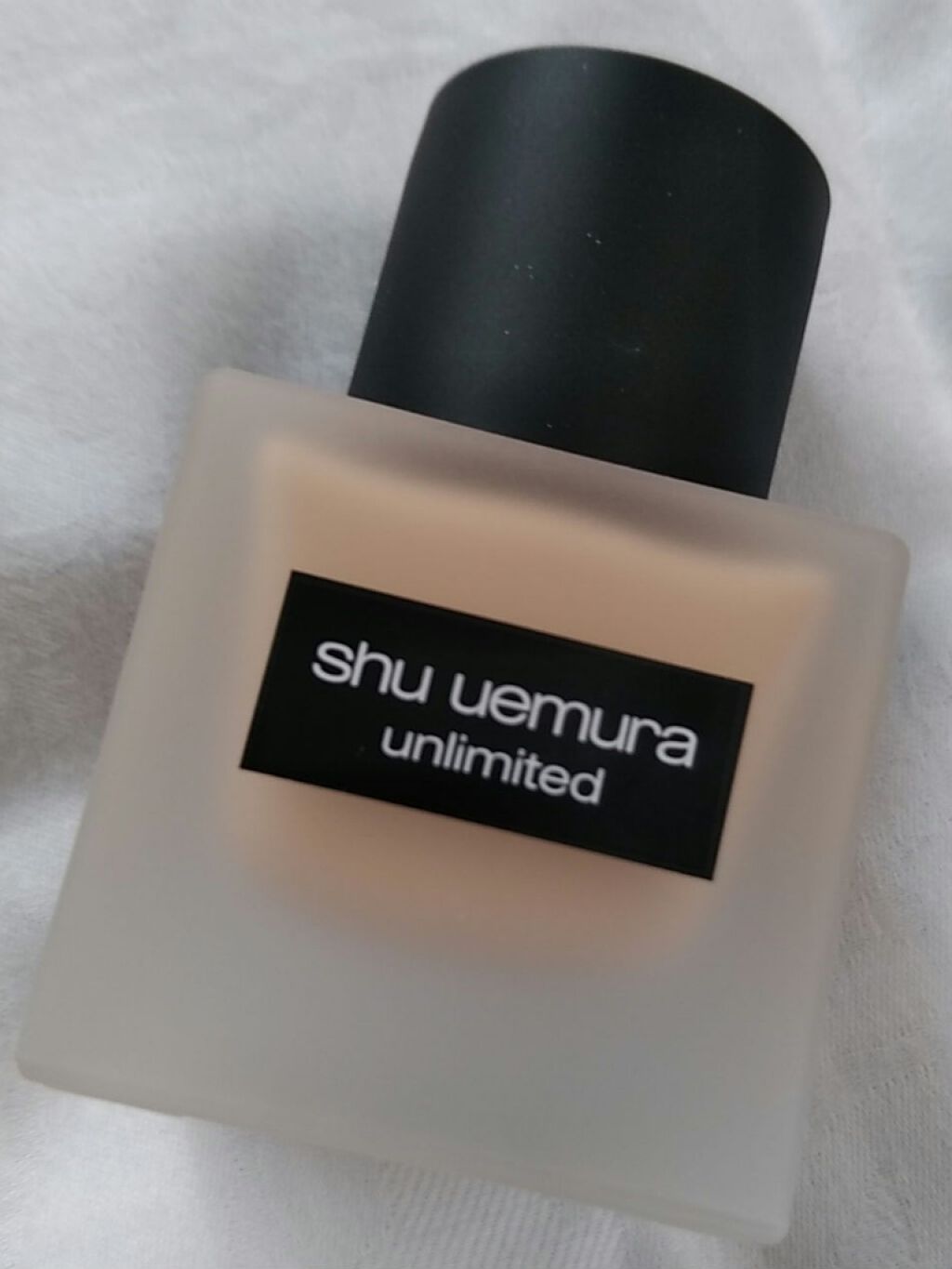 (旧)アンリミテッド ラスティング フルイド/shu uemura/リキッドファンデーションを使ったクチコミ(1枚目)