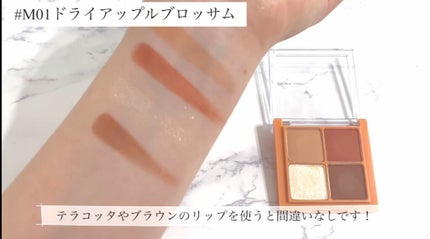 ベターザンアイズ/rom&nd/アイシャドウパレットを使ったクチコミ(5枚目)