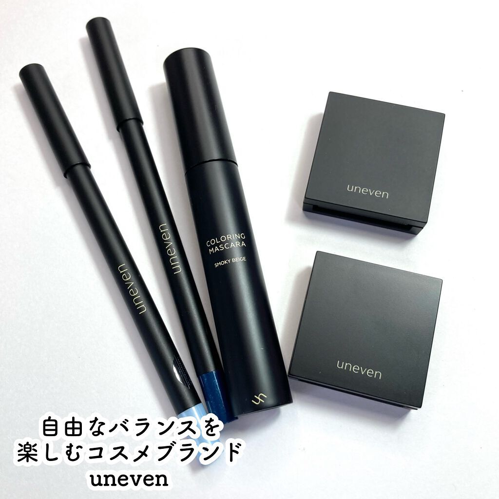 カラーリングマスカラ/uneven/マスカラを使ったクチコミ(2枚目)