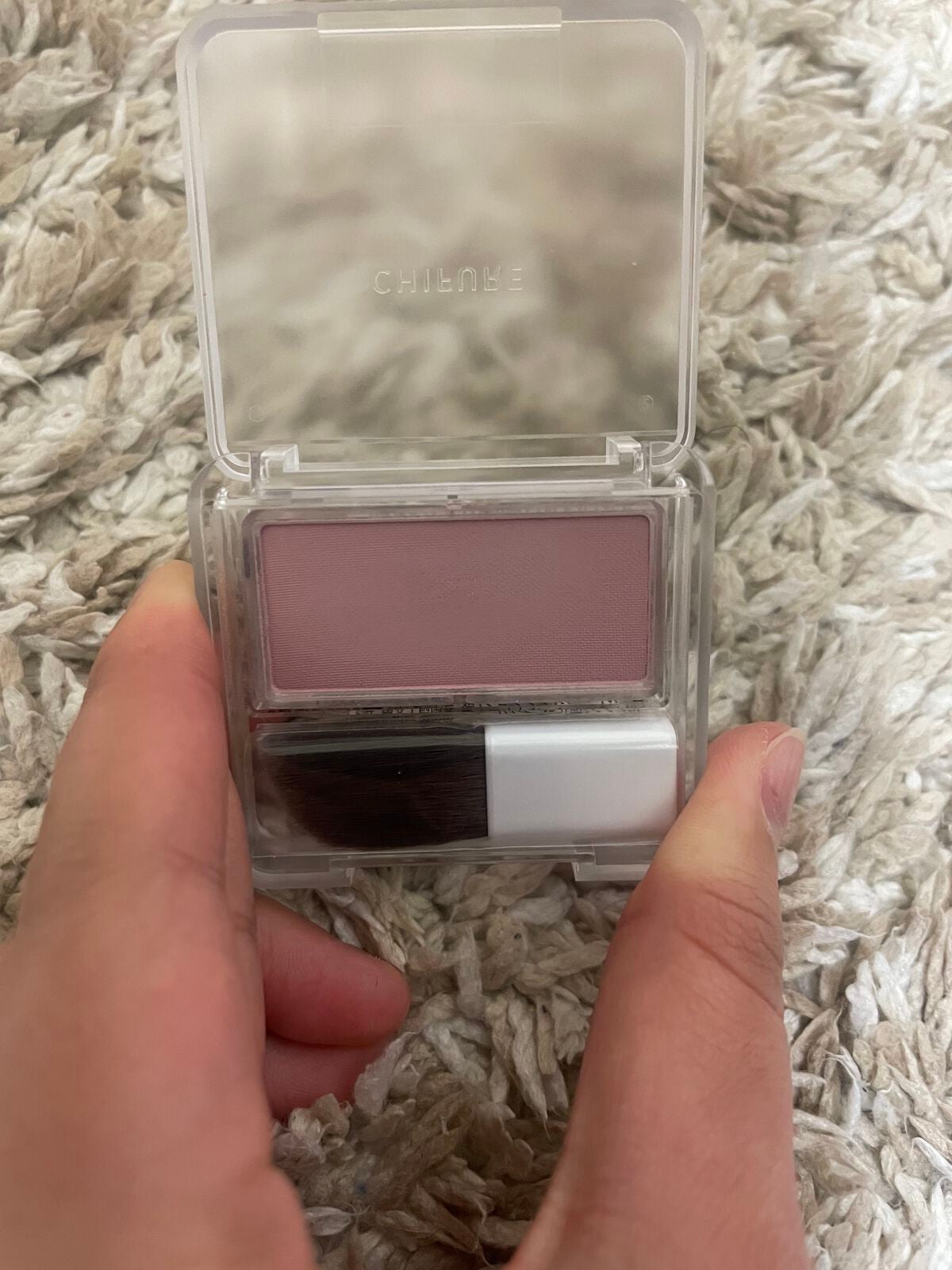 パウダー チーク/ちふれ/パウダーチークを使ったクチコミ(2枚目)