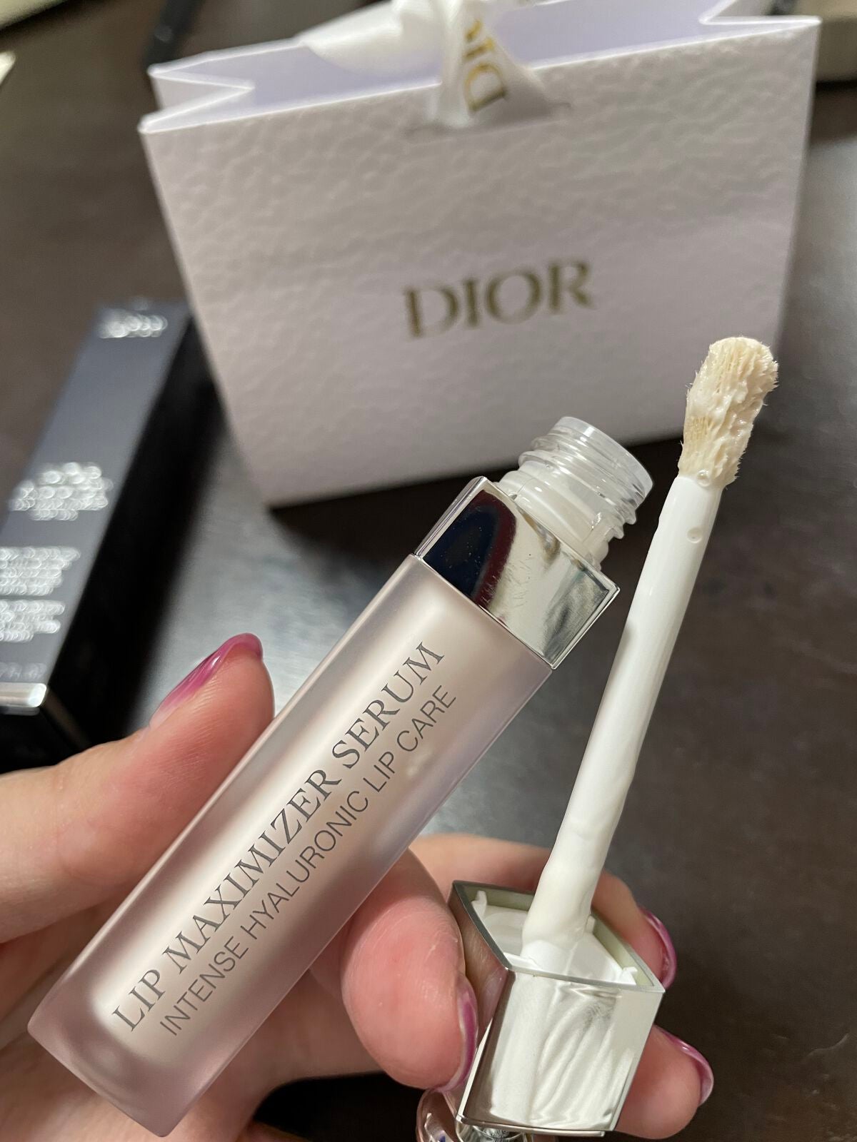 ディオール アディクト リップ マキシマイザー セラム/Dior/リップ美容液を使ったクチコミ(2枚目)