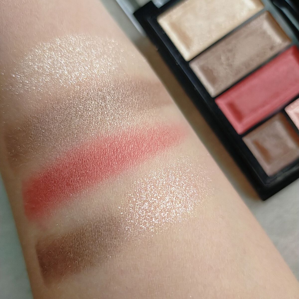 ショコラスウィート アイズ 027/リンメル ロンドン/アイシャドウパレットを使ったクチコミ（3枚目）