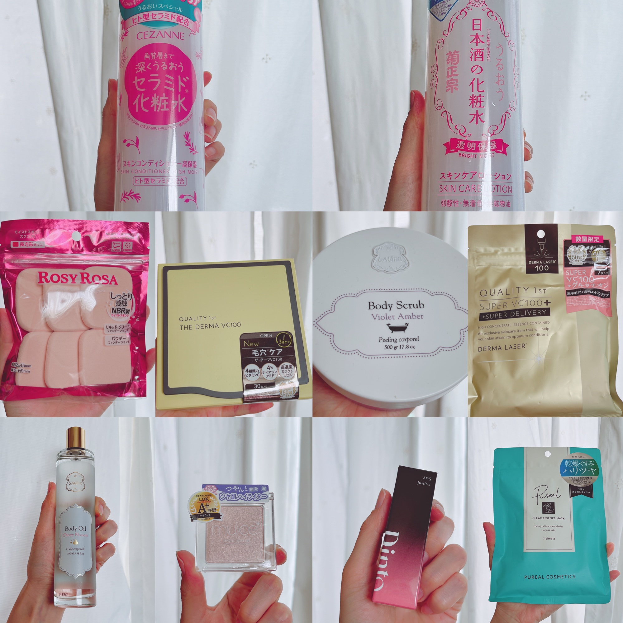 ボディオイル チェリーブロッサム/Laline/ボディオイルを使ったクチコミ（2枚目）