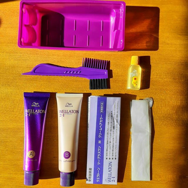 ウエラトーン ツープラスワン クリームタイプ 7G/ウエラ/ヘアカラーを使ったクチコミ（2枚目）