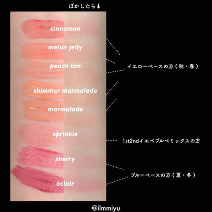 ソフトクリームチーク/AMUSE/リキッドチークを使ったクチコミ(4枚目)