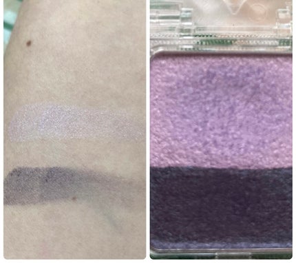 デュアルアイズB/KiSS/アイシャドウパレットを使ったクチコミ(2枚目)