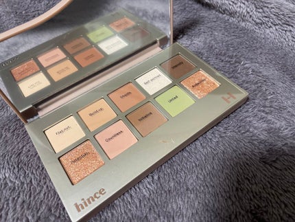 ニューデップスアイシャドウパレット/hince/アイシャドウパレットを使ったクチコミ(2枚目)