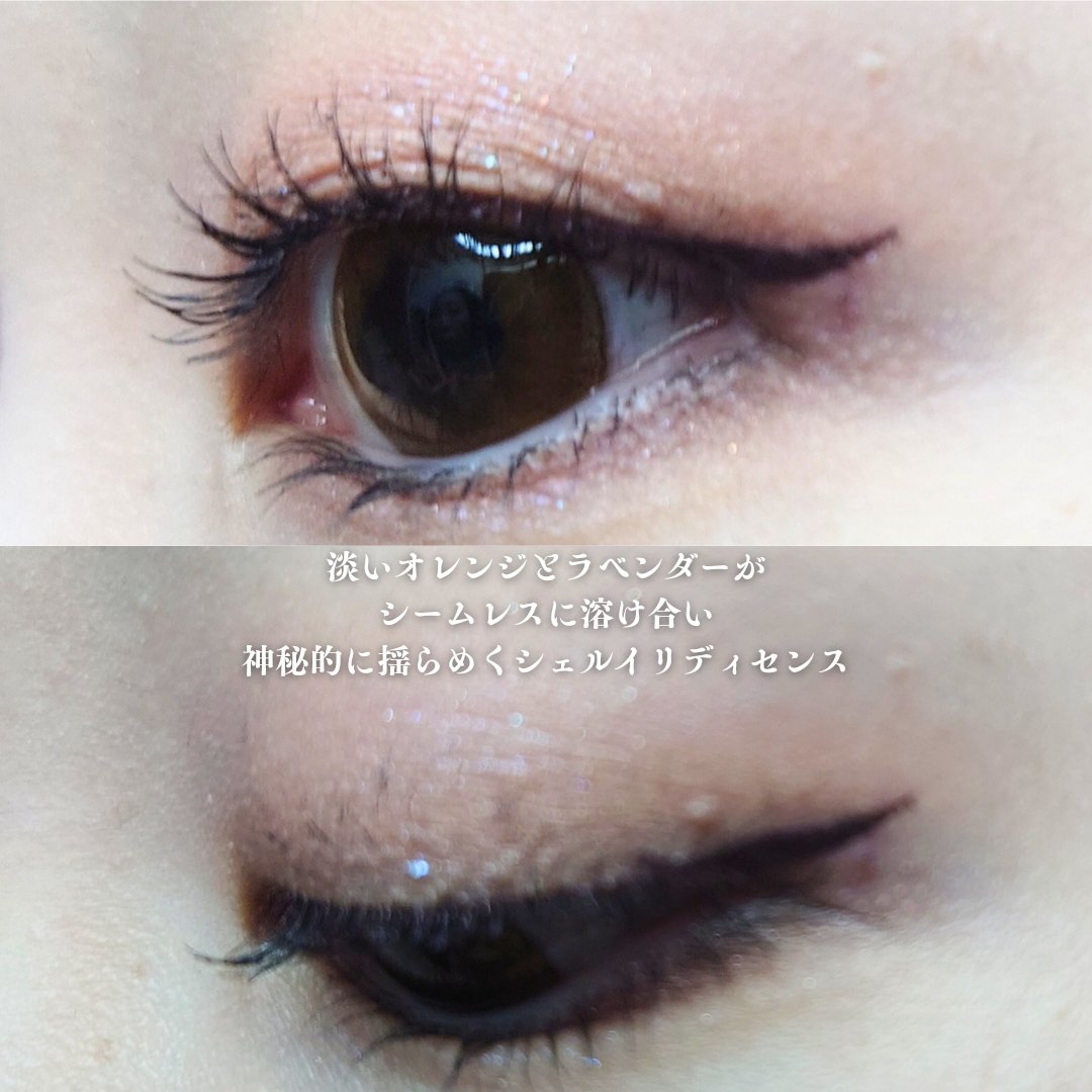 アイカラーレーション EX39 Shell Iridescence/LUNASOL/アイシャドウパレットを使ったクチコミ（3枚目）