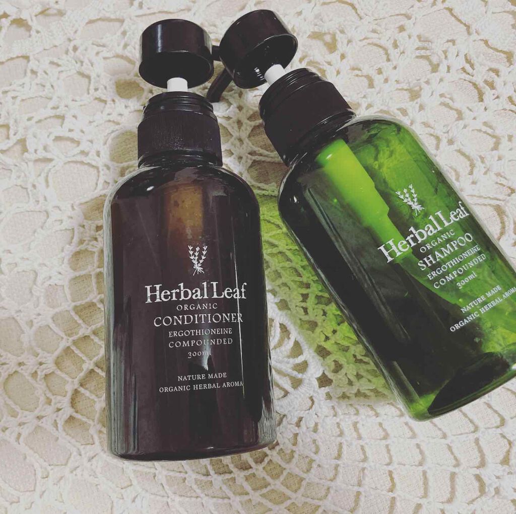 オーガニックシャンプー/コンディショナー/ハーバルリーフ/市販シャンプーを使ったクチコミ(1枚目)