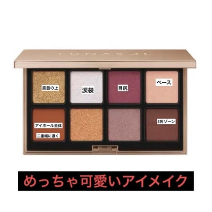 アイカラーレーション スペシャルエディション/LUNASOL/アイシャドウパレットを使ったクチコミ(1枚目)