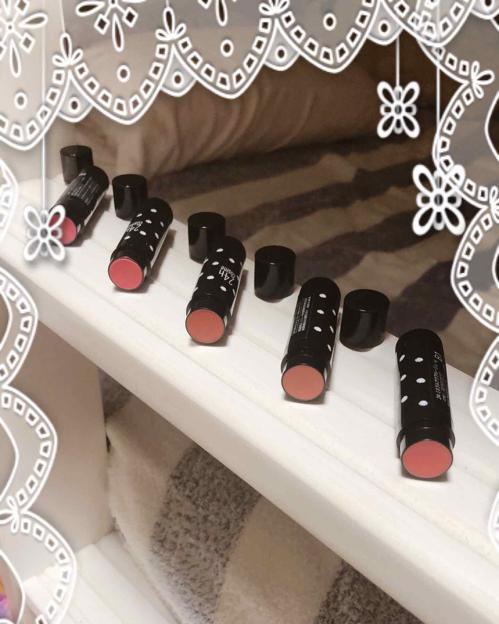 24 ミネラルアクアルージュ/24h cosme/口紅を使ったクチコミ（2枚目）