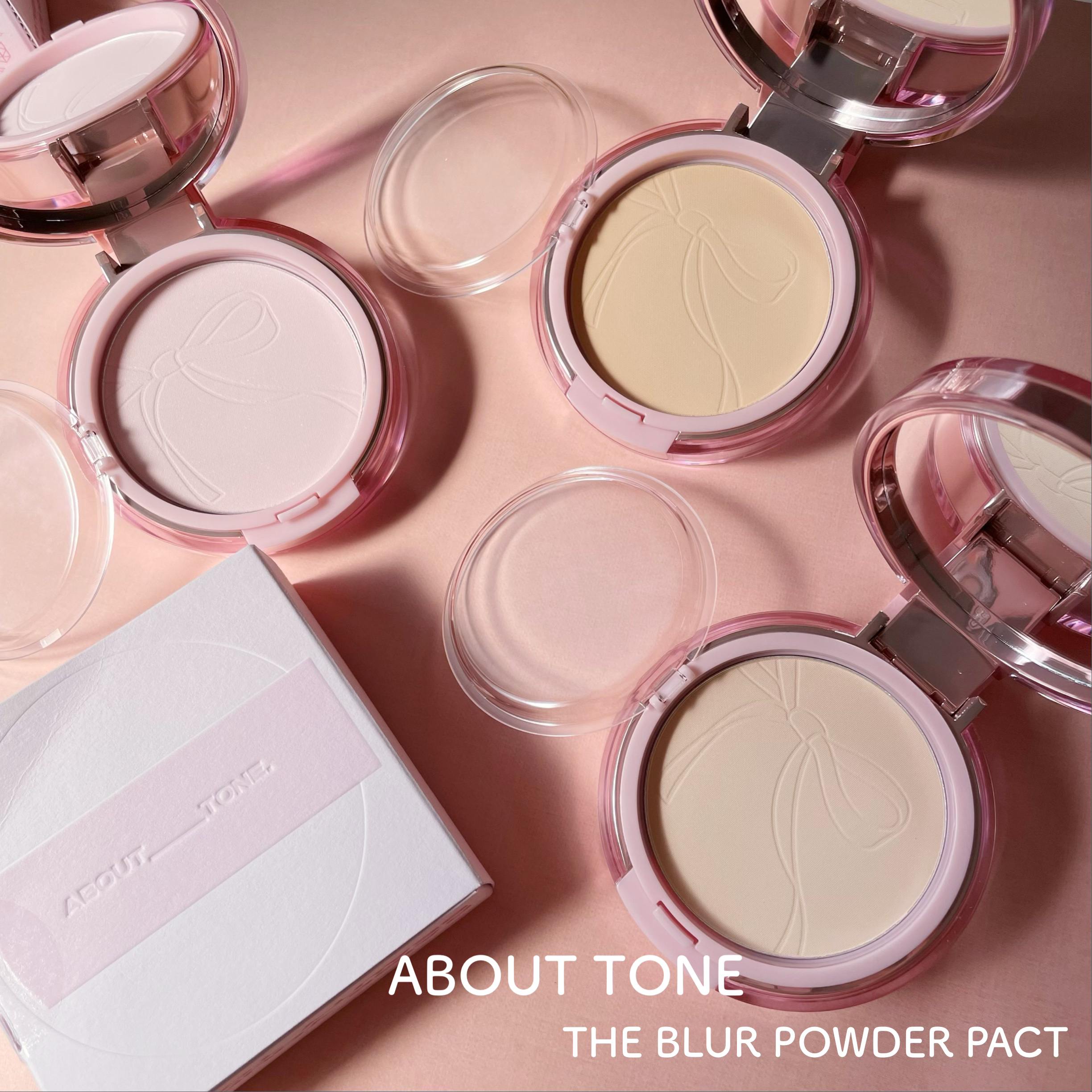 ザ・ブラーパウダーパクト/ABOUT TONE/プレストパウダーを使ったクチコミ（1枚目）