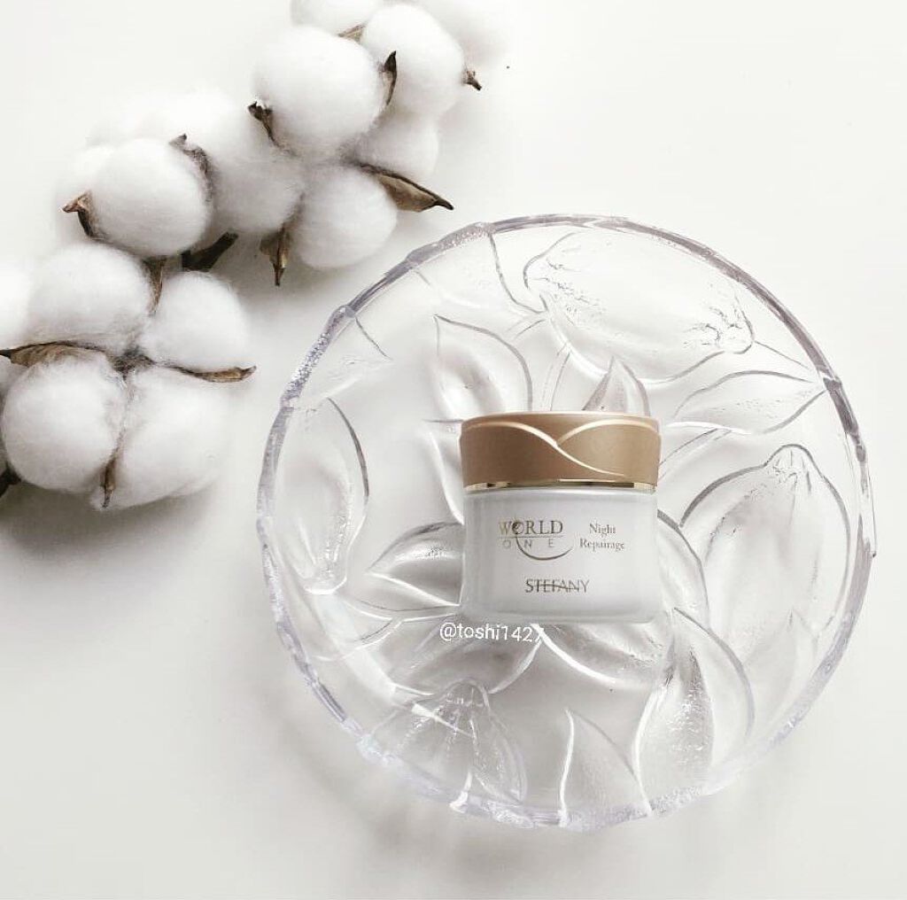 ワールド ワン ナイトリペアージュ/ステファニー/フェイスクリームを使ったクチコミ（1枚目）