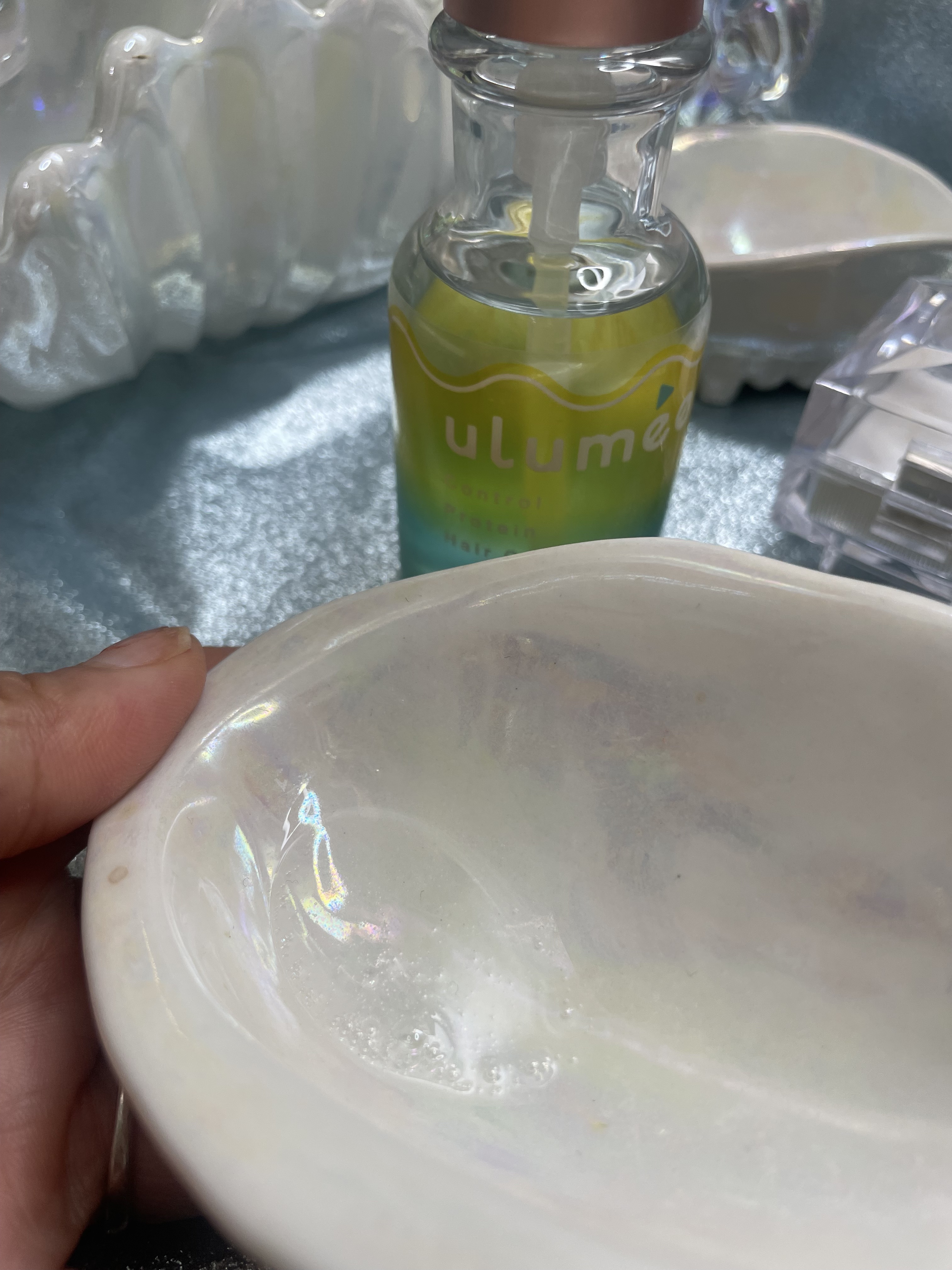 コントロールプロテイン ヘアオイル/ulumee/ヘアオイルを使ったクチコミ（3枚目）