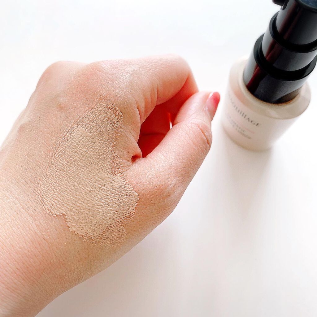 ドラマティックエッセンスリキッド/マキアージュ/リキッドファンデーションを使ったクチコミ（3枚目）