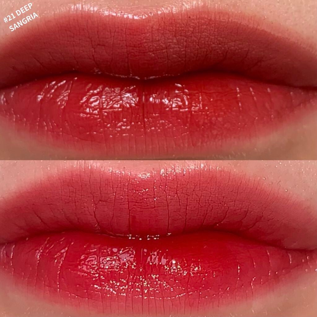 ジューシーラスティングティント/rom&nd/リップティントを使ったクチコミ(2枚目)