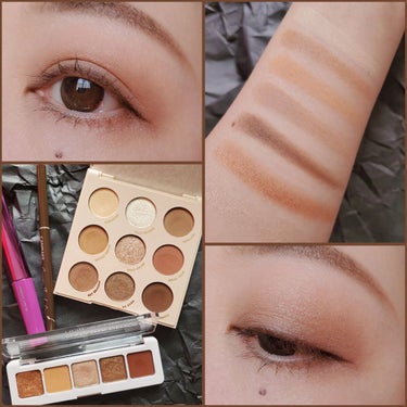 Going Coconuts Bronzed Eyeshadow Palette/ColourPop/パウダーアイシャドウを使ったクチコミ（1枚目）