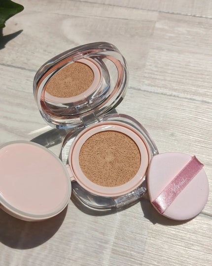 アリウル インクフェザーカバーラスティングクッション/Ariul/クッションファンデーションを使ったクチコミ(5枚目)