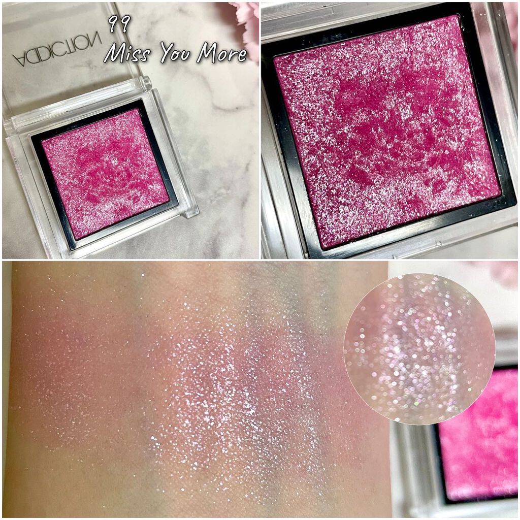 アディクション ザ アイシャドウ スパークル/ADDICTION/単色アイシャドウを使ったクチコミ(8枚目)