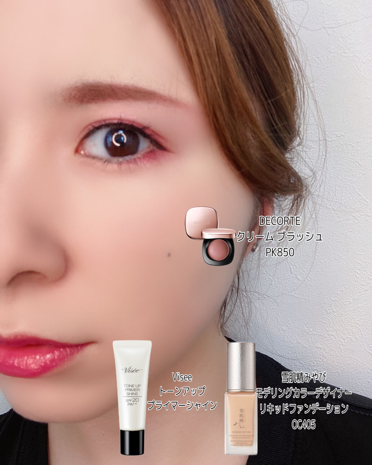 イージードローイングアイブロウ ライトブラウン/CAROME./アイブロウペンシルを使ったクチコミ（2枚目）